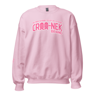BREAST CANCER CROO SWEATSHIRT