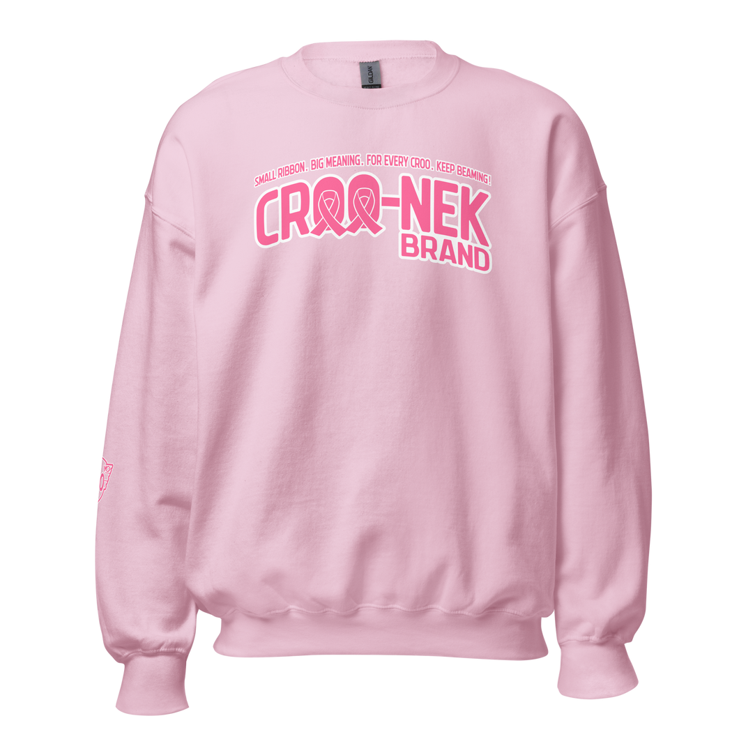 BREAST CANCER CROO SWEATSHIRT