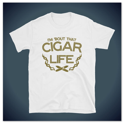 White - Gold CIGAR LIFE Design