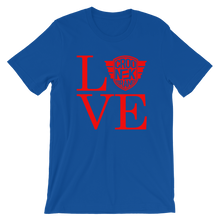 Royal blue - Red CROO LOVE TOO Design